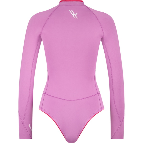 2026 Wallien Dames Horizonia Yulex 1.5mm Voorkant Ritssluiting Lentepak Wetsuit 10101 - Lilac